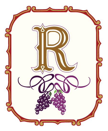 royalstone winery logo design